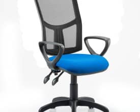 BRAND NEW!!! Clifton Triple Lever Mesh Back Operator Chair with Fixed Arms – £79 + VAT
