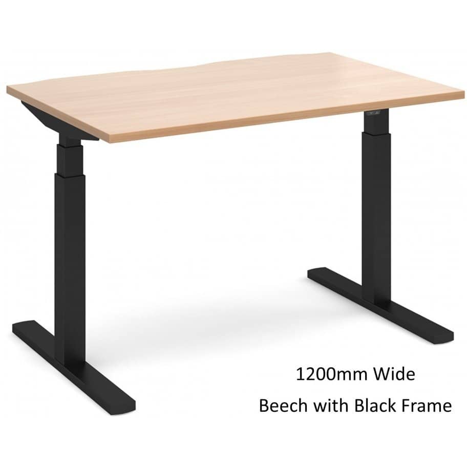 Elev8_Touch_Single_Height_Adjustable_Desk_1200mm_Beech_Black_Frame-912x912