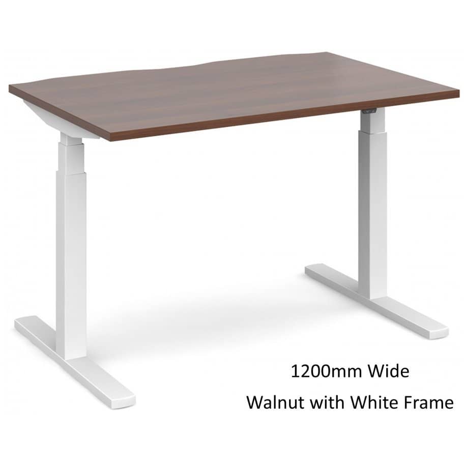 Elev8_Touch_Single_Height_Adjustable_Desk_1200mm_Walnut_White_Frame-912×912