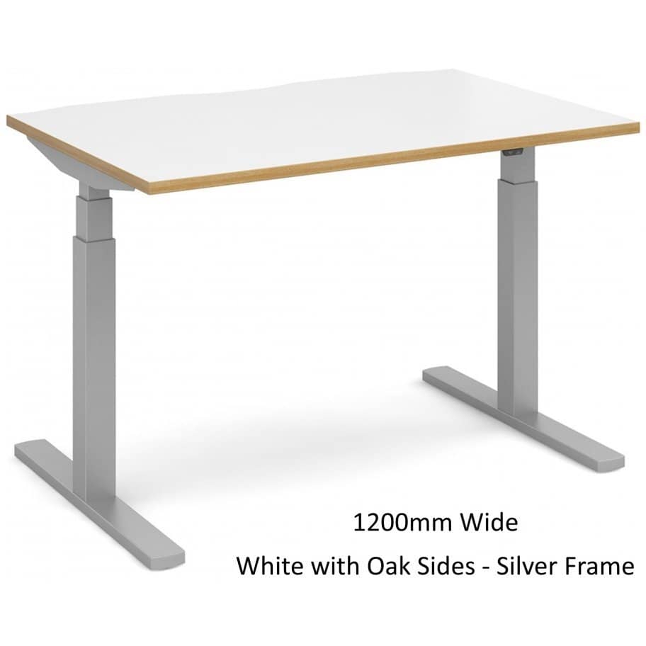Elev8_Touch_Single_Height_Adjustable_Desk_1200mm_White_with_Oak_Sides_Silver_Frame-912×912
