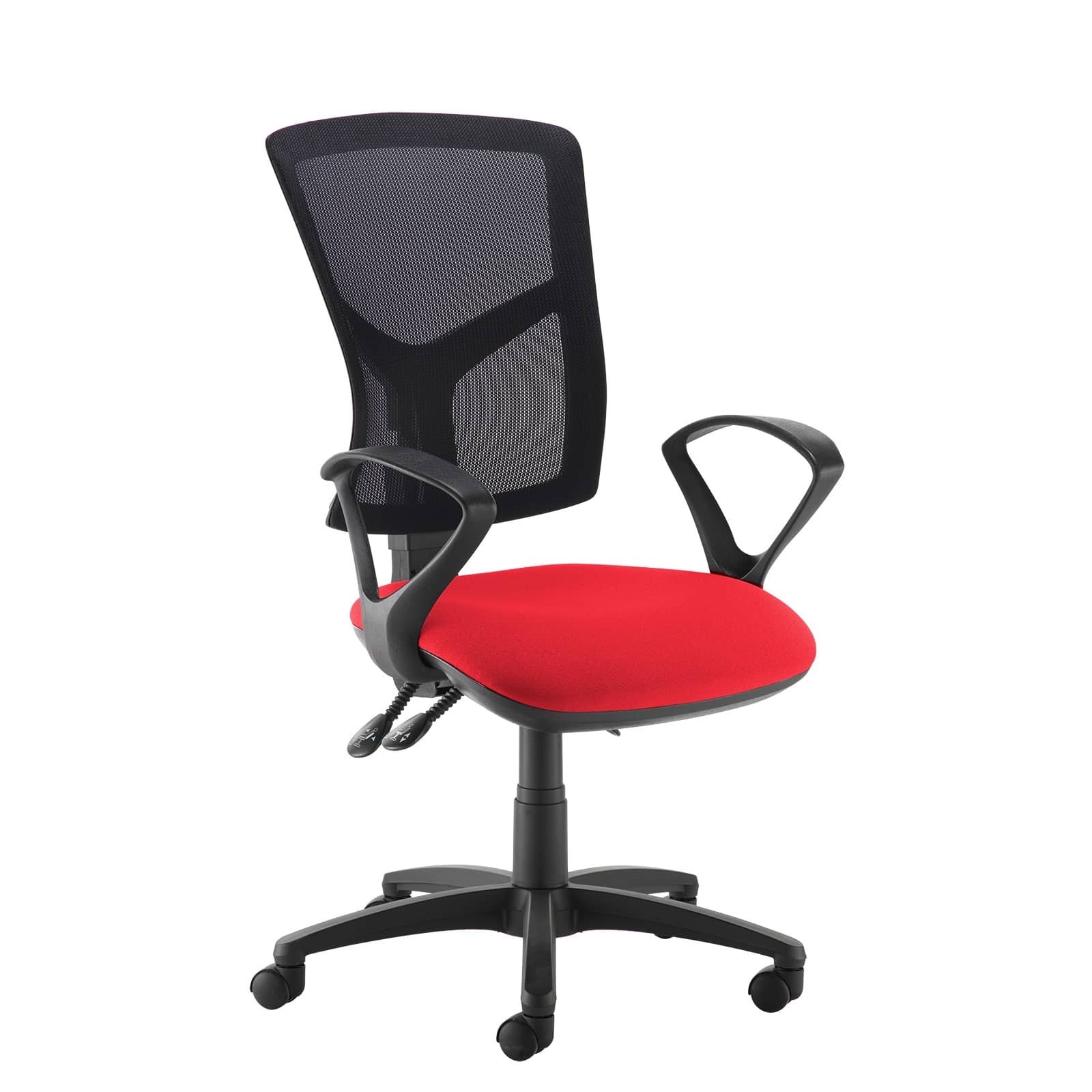 Apollo Office Chair, 4D Armrests, 2D Headrest, Adjustable Lumbar Support  and Seat Sliding, High Back Mesh Chair, Nylon Back Frame with Cloth Hanger