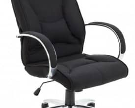 BRAND NEW!!!! WHIST FABRIC EXECUTIVE OFFICE CHAIR – BLACK FABRIC ONLY – £139 + VAT