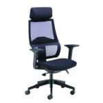 BRAND NEW!!! Arista Cadence High Back Executive Mesh Chair Black KF71481 £199 + VAT