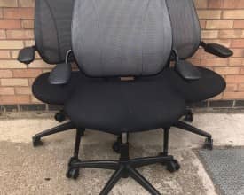 USED HIGH END DESIGNER HumanScale Liberty Mesh Back Office Chair with Adjustable Arms – £149 + VAT