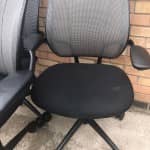 USED HIGH END DESIGNER HumanScale Liberty Mesh Back Office Chair with Adjustable Arms – £149 + VAT