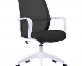 BRAND NEW!!! SOHO WHITE FRAME Task Chair – CH1899 Mesh Back Office Chair –
