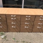 quality used drawer pedestal units