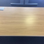quality used straight desks 1600mmx800mm with mobile drawer units
