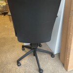 Used Grey fabric task chairs