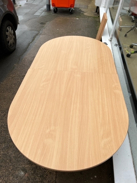 Used oval sales dining table