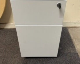 Used Under Desk Metal Mobile Drawer Pedestal Units