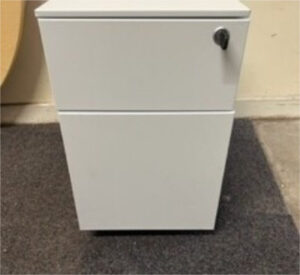 Used Under Desk Metal Mobile Drawer Pedestal Units