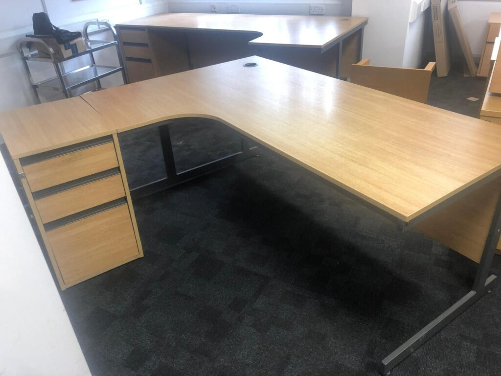 used ergo desk with drawers