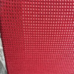 Steelcase office chair red mesh back