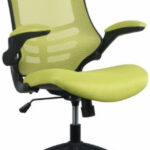 New Marlos Green Mesh Task Chair Pivot Arms