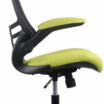 New Marlos Green Mesh Task Chair Pivot Arms