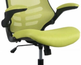 New Marlos Green Mesh Task Chair Pivot Arms