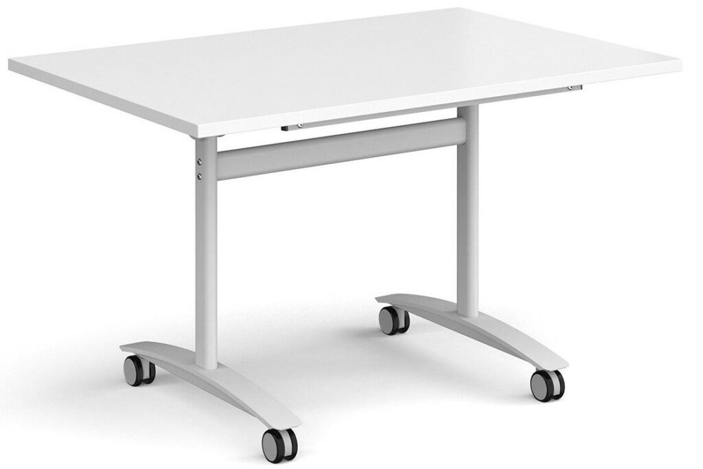flip top table white