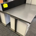 Used 2 person desk set