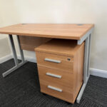New desk with drawer unit