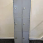 6 Compartment Locker used