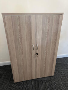 New driftwood cupboard with shelves